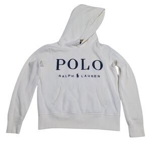 Polo Ralph Lauren White Hoodie Kids Size XS
